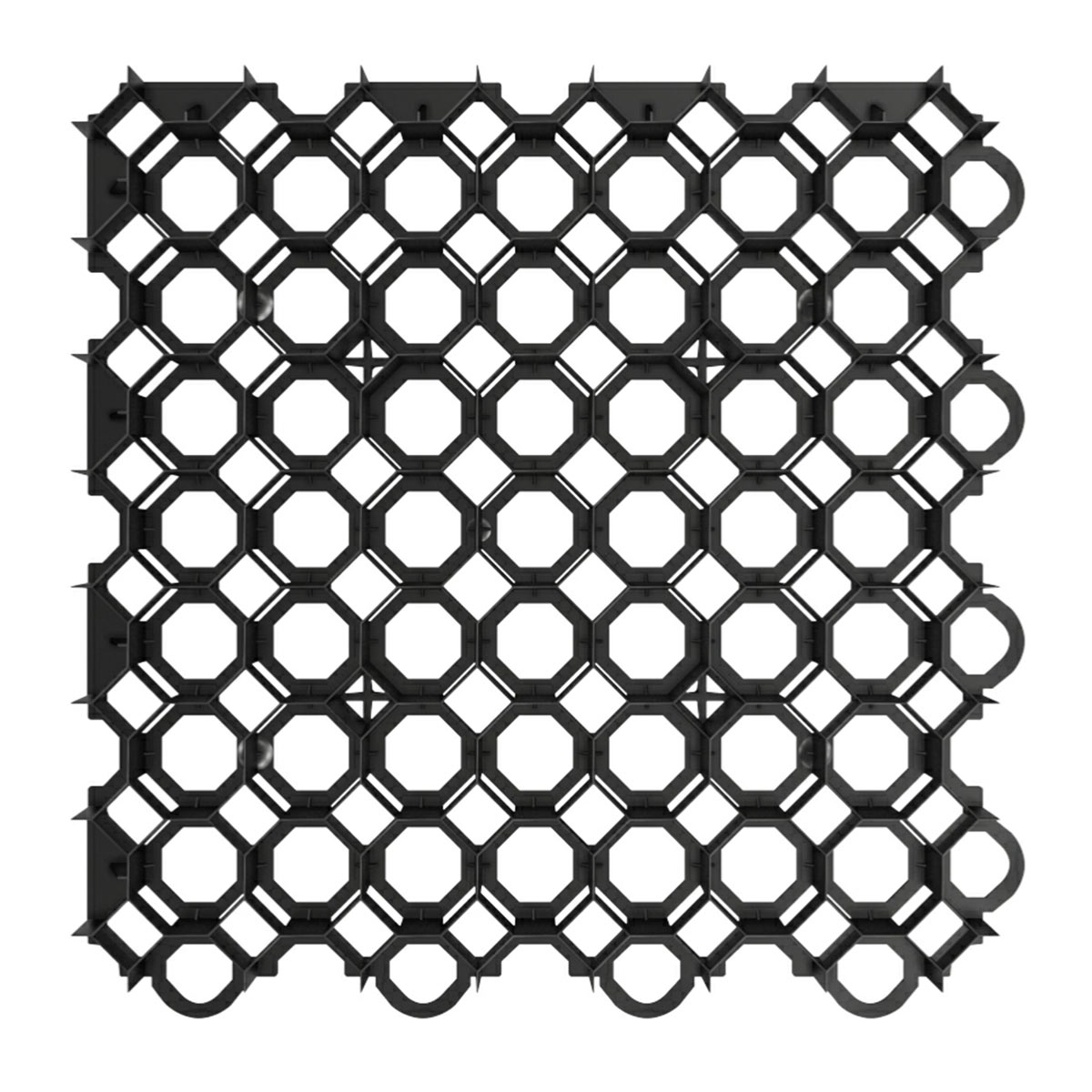 Græsarmering - 49 x 49 cm — plast græsarmering fra Haveglad.dk